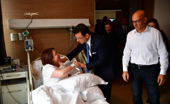 İmamoğlu'ndan CHP'li Biçer'e ziyaret