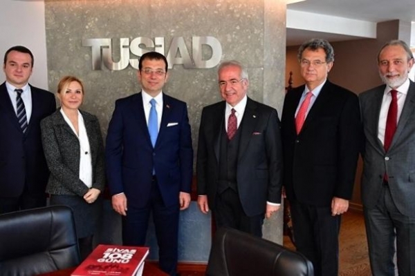 TÜSİAD'dan Ekrem İmamoğlu'na tebrik