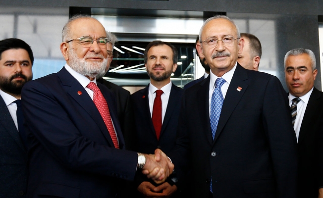 Karamollaoğlu, Kılıçdaroğlu'nu ziyaret etti