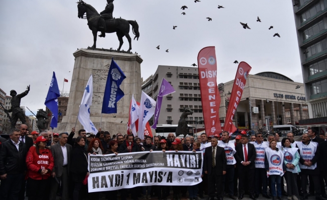 Meslek örgütleri 1 Mayıs'ta Tandoğan'a çağırdı