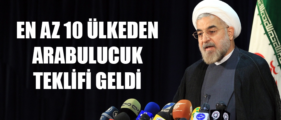 Ruhani: En az 10 ülkeden arabuluculuk teklifi geldi