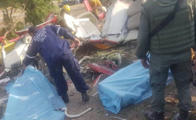 Venezuela’da polis helikopteri düştü! General ve pilot öldü
