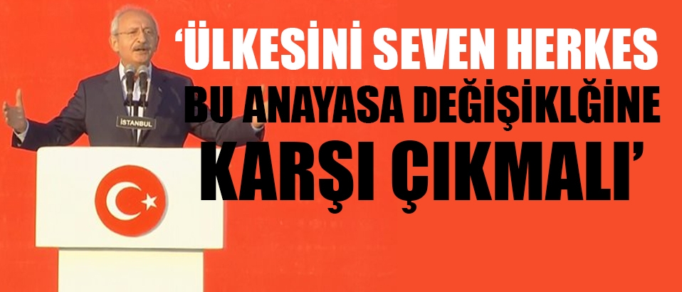 CHP liderinden çağrı