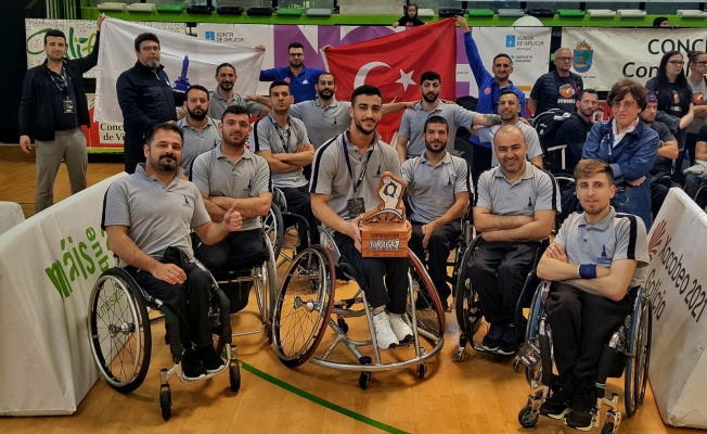 İzmir Büyükşehir Belediyesi, Tekerlekli Sandalye Basketbol Takımı Avrupa üçüncüsü oldu