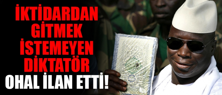 İktidarı bırakmayan diktatör son çare OHAL ilan etti