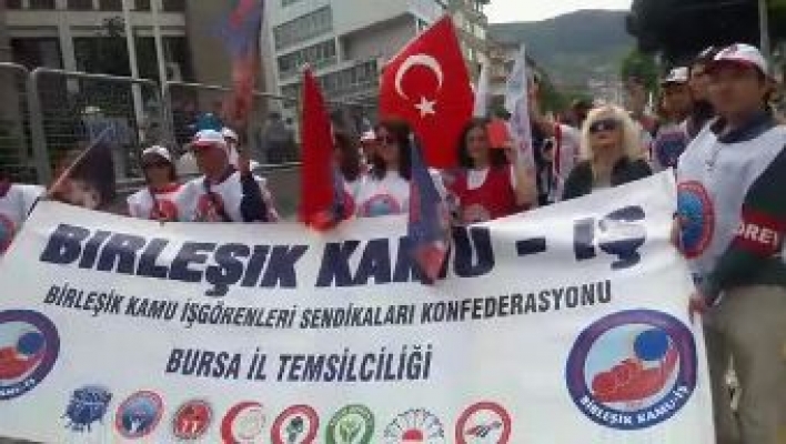 Bursa Eğitim-İş Şube Başkanı Özkan Rona: Çocukları tarikatlara peşkeş çeken...