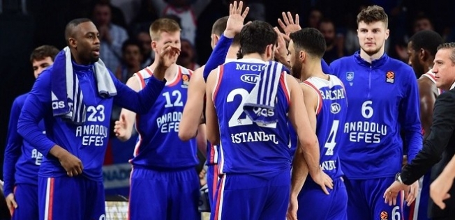 Anadolu Efes tarih yazdı