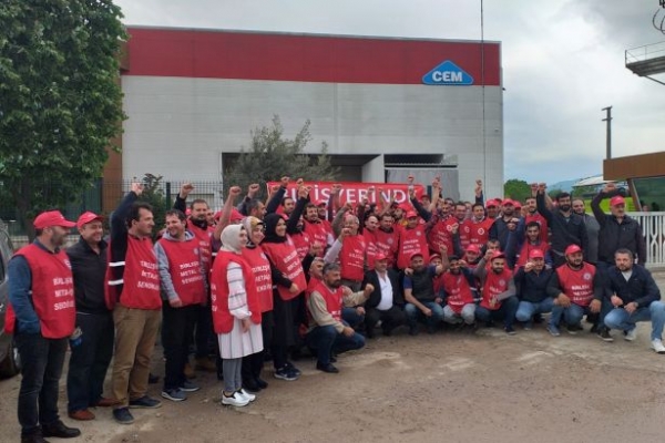 Cem Bialetti işçileri grevde