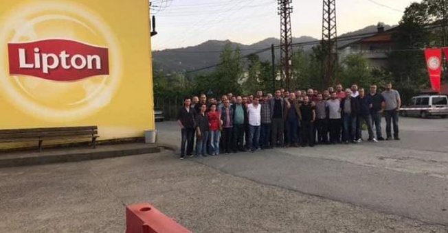 Lipton işçileri direnişe başladı