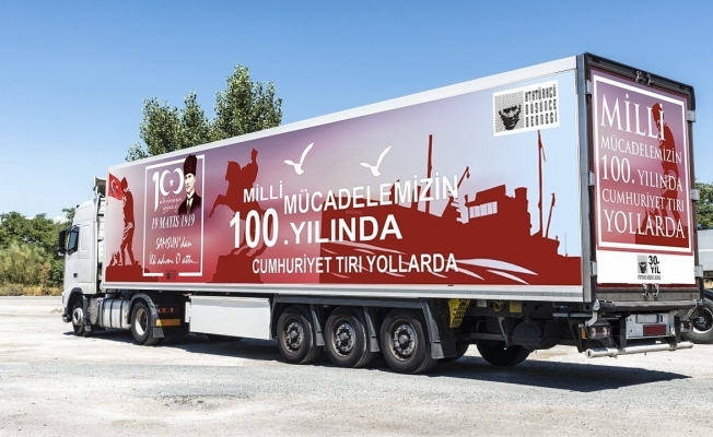 100. Yıl Cumhuriyet Tırı 11 Mayıs'ta Şişli'de