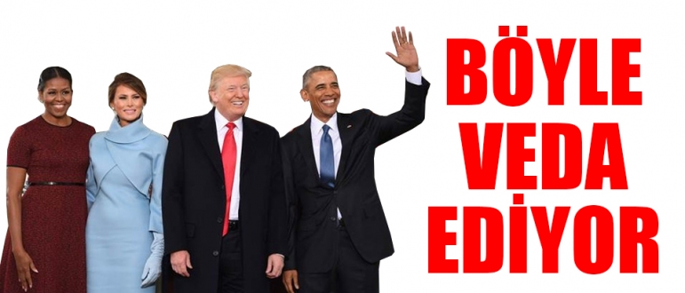 Obama veda ediyor, koltuğu Trump'a bırakıyor
