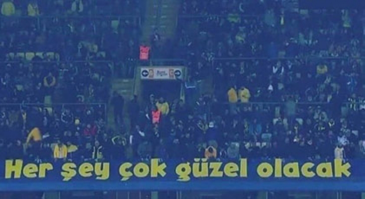Fenerbahçe'den pankart açıklaması