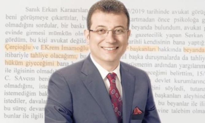 Mahkemede inanılmaz sözler! 'İmamoğlu'na FETÖ'cü de seni tahliye edelim'