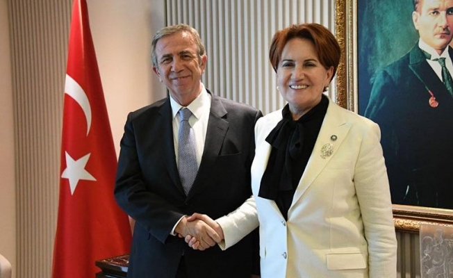 Mansur Yavaş'tan Akşener'e ziyaret
