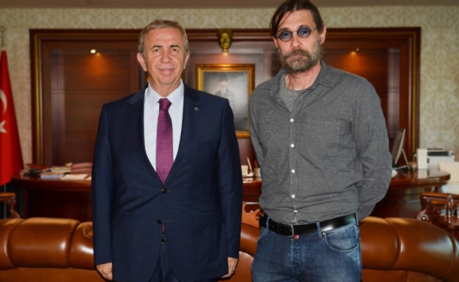 Erdal Beşikçioğlu, Mansur Yavaş'ı ziyaret etti