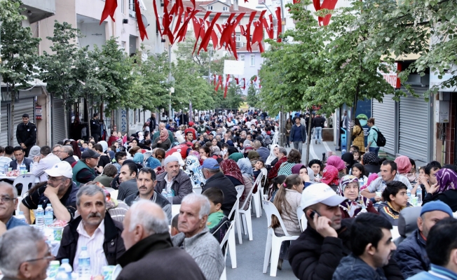 Binlerce Tepecikli iftar sofrasında buluştu