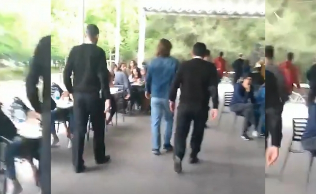İTÜ'de 'çay kazanı' gözaltına alındı