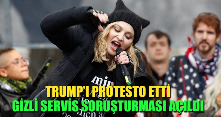 Madonna'ya Gizli Servis'ten soruşturma