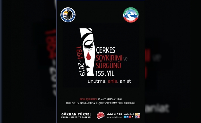 Çerkes soykırımı ve sürgünü 155. yılında Kartal'da anılacak
