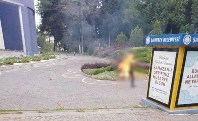 Yurttaşın önünde kendini yaktığı belediyeden skandal açıklama