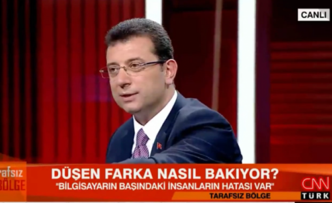 İmamoğlu canlı yayında: AA ihanet etti!