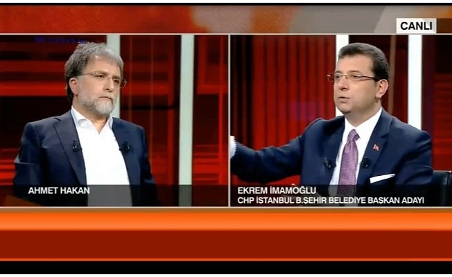 Ekrem İmamoğlu'nun canlı yayında gösterdiği Erdoğan fotoğrafı