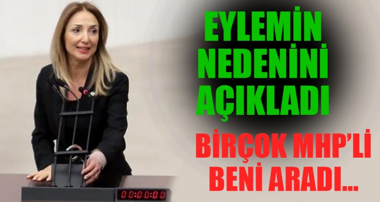 Nazlıaka eylemin nedenini açıkladı: MHP'liler beni aradı...