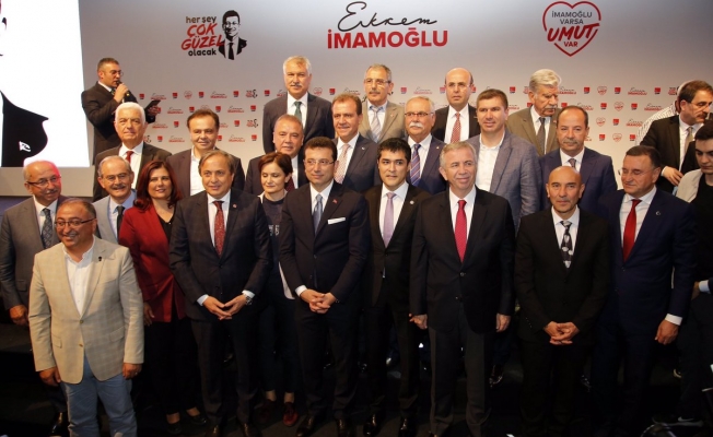 İmamoğlu'ndan yol arkadaşlarına teşekkür