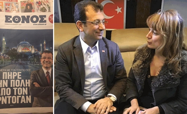 İmamoğlu için 'Pontuslu' başlığını atan Yunan gazeteci: Kirli seçim oyunları...