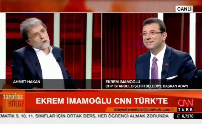 Ahmet Hakan İmamoğlu'nu hedef aldı