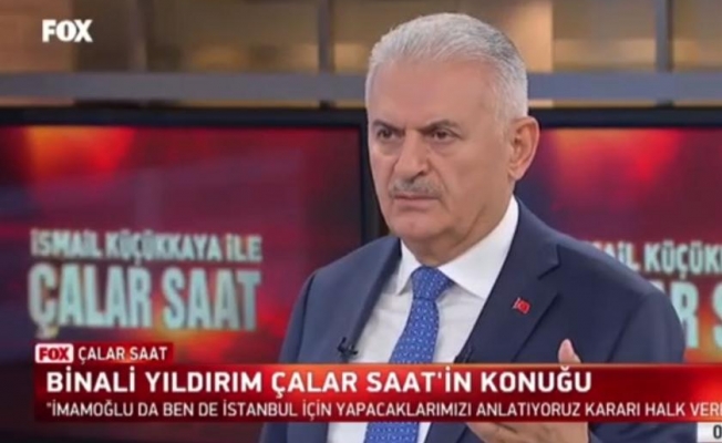 Yıldırım kendi sözlerini unuttu İmamoğlu'nu eleştirdi
