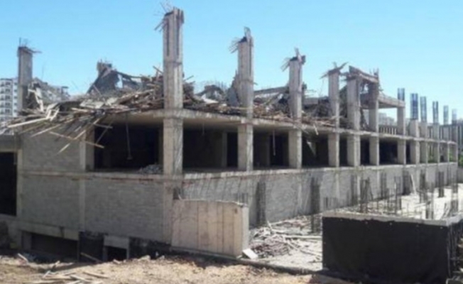 Diyarbakır'da inşaat çöktü: İkisi ağır üç işçi yaralandı