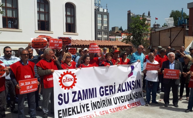 AKP'nin yüzde 25'lik su zammına karşı sokağa çıktılar