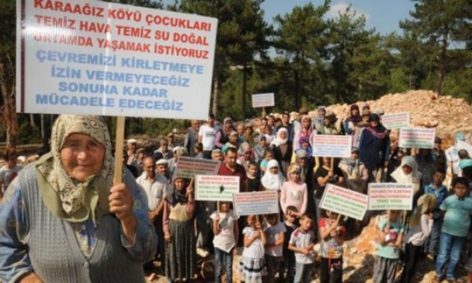 Köylülerin direnişi zaferle sonuçlandı: O proje iptal!