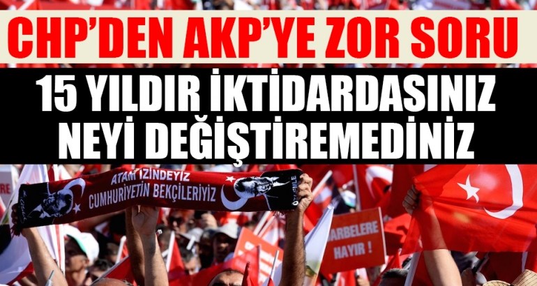 CHP'den referandum operasyonu; 'evet' silindi