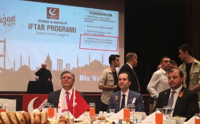 Fatih Erbakan'ın düzenlediği iftarda dikkat çeken TÜGVA detayı