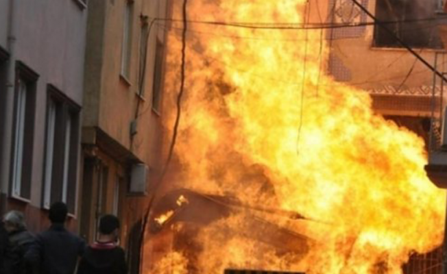 Ankara'da doğalgaz patlaması