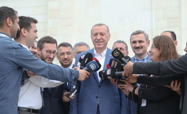 Erdoğan'dan YSK kararına ilişkin açıklama