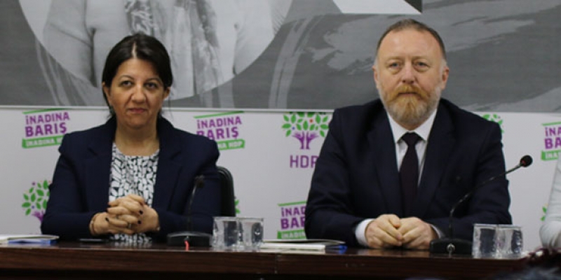 HDP Eş Genel Başkanları Buldan ve Temelli'den 'Bayramlar barışa vesile olsun' mesajı