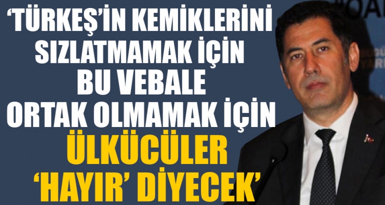 Sinan Oğan: Ülkücüler hayır diyecek
