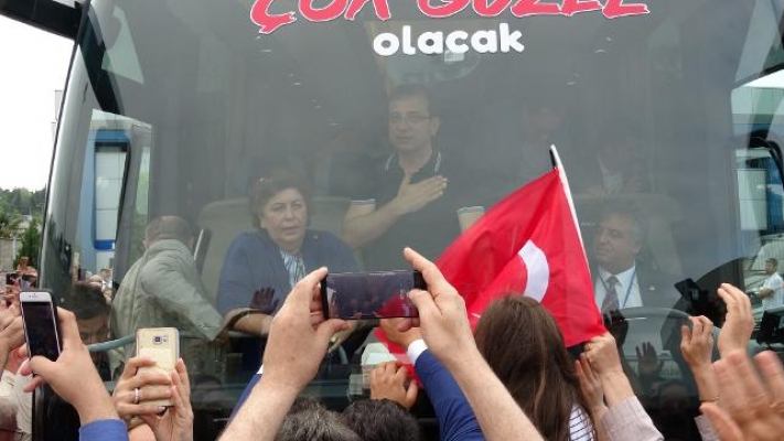 İmamoğlu, memleketi Trabzon'da