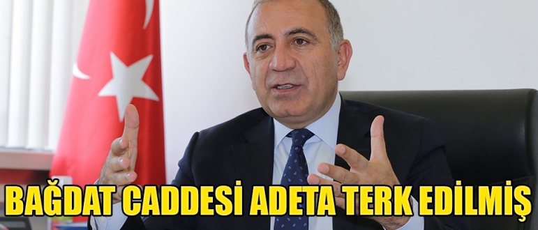 Bağdat Caddesi terk edilmiş gibi