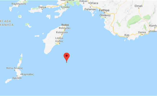 Akdeniz'de deprem