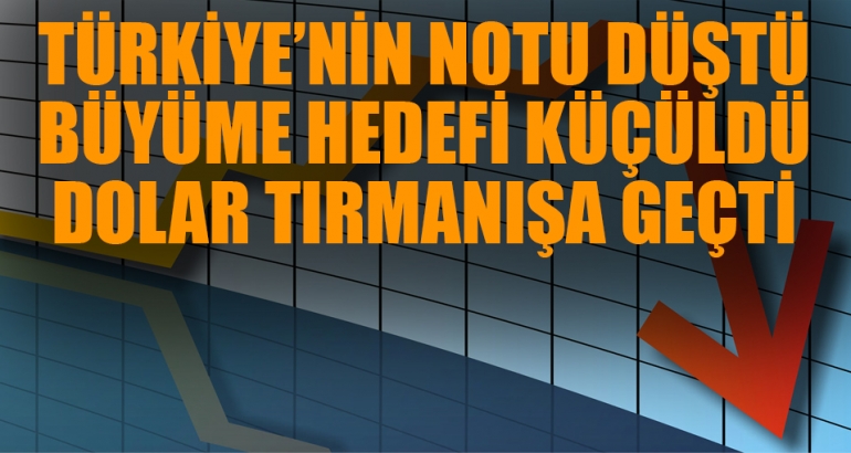 Fitch, Türkiye'nin kredi notunu düşürdü!