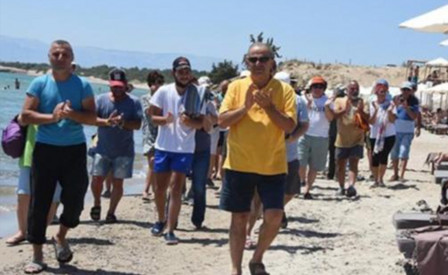 Halkın plajlarını parsellemeye devam ediyorlar: Bir plaj daha yurttaşlara kapatıldı