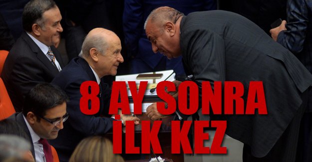 Bahçeli ve Türkeş bir arada