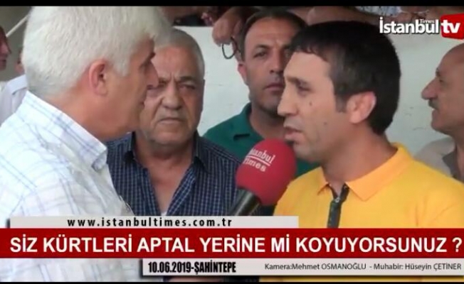 VİDEO | AKP'yi eleştiren yurttaşa ölüm tehdidi