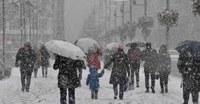 Meteoroloji kar için uyardı: Sıcaklık 1 ile 3 derece azalacak