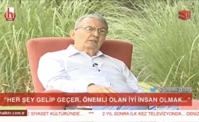 Deniz Baykal'dan 'İmamoğlu bir proje mi' sorusuna flaş yanıt