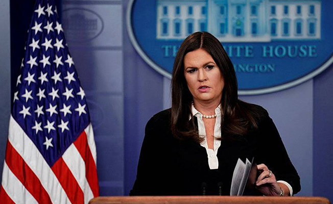Beyaz Saray Sözcüsü Sarah Sanders görevi bırakıyor